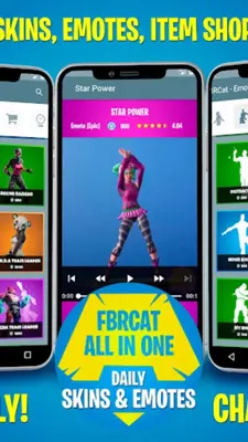 Skins, Emotes & Shop – FBRCat android App screenshot 6